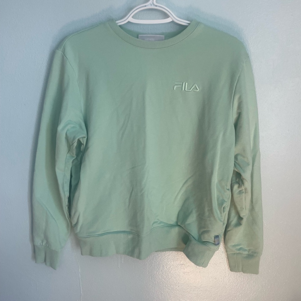 Mint FILA sweatshirt